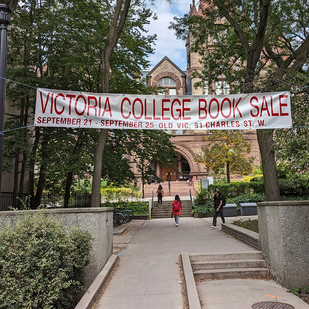 Victoria College Book Sale » Victoria University